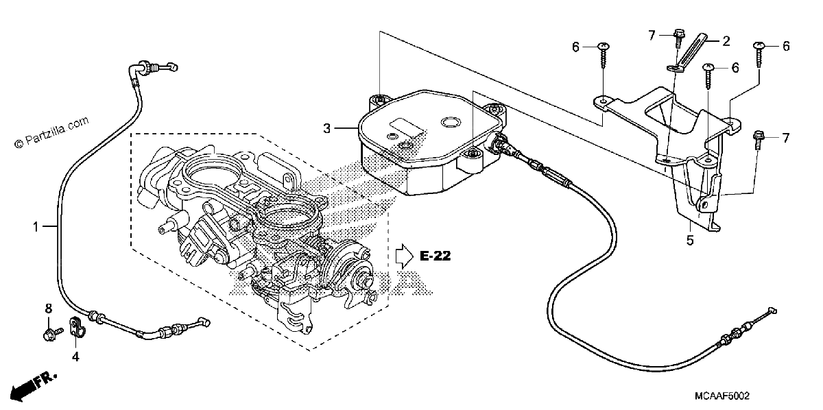 Diagrama de AUTO CRUISE GL1800 06 AIRBAG