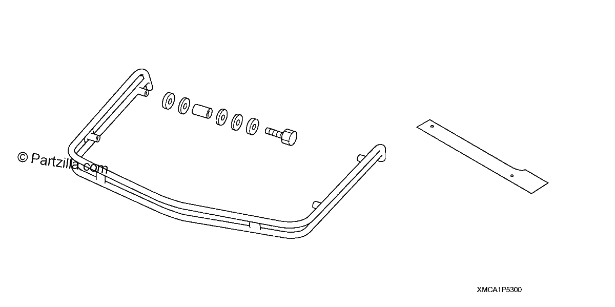 Diagrama de TRUNK RAIL CHROME
