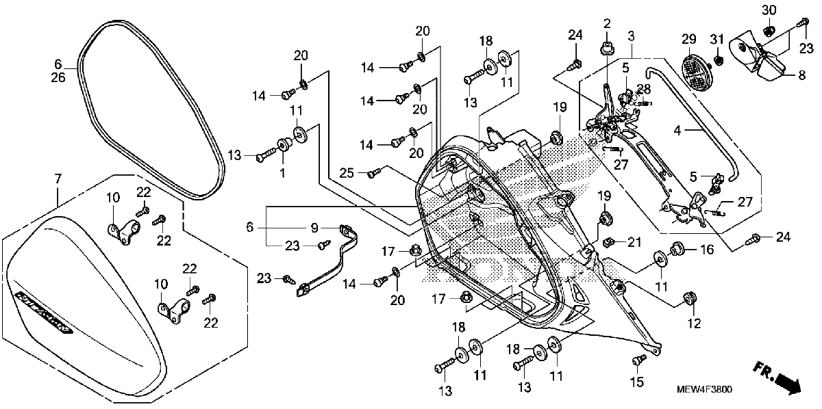 Diagrama de R SADDLEBAG