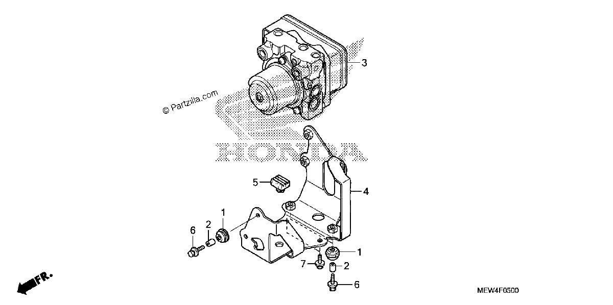Diagrama de ABS MODULATOR