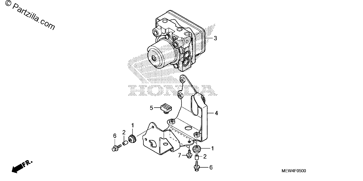 Diagrama de ABS MODULATOR