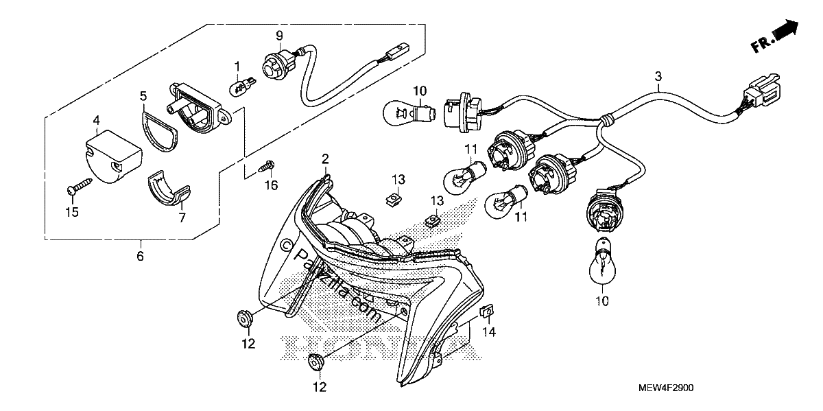 Diagrama de TAILLIGHT