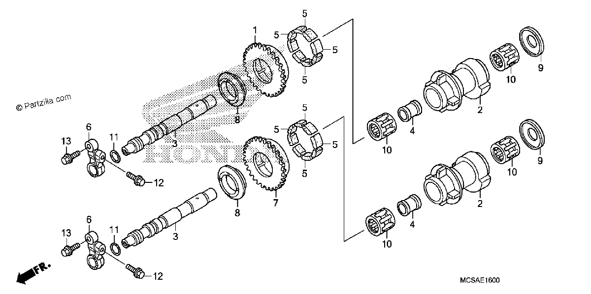 Diagrama de BALANCER SHAFT