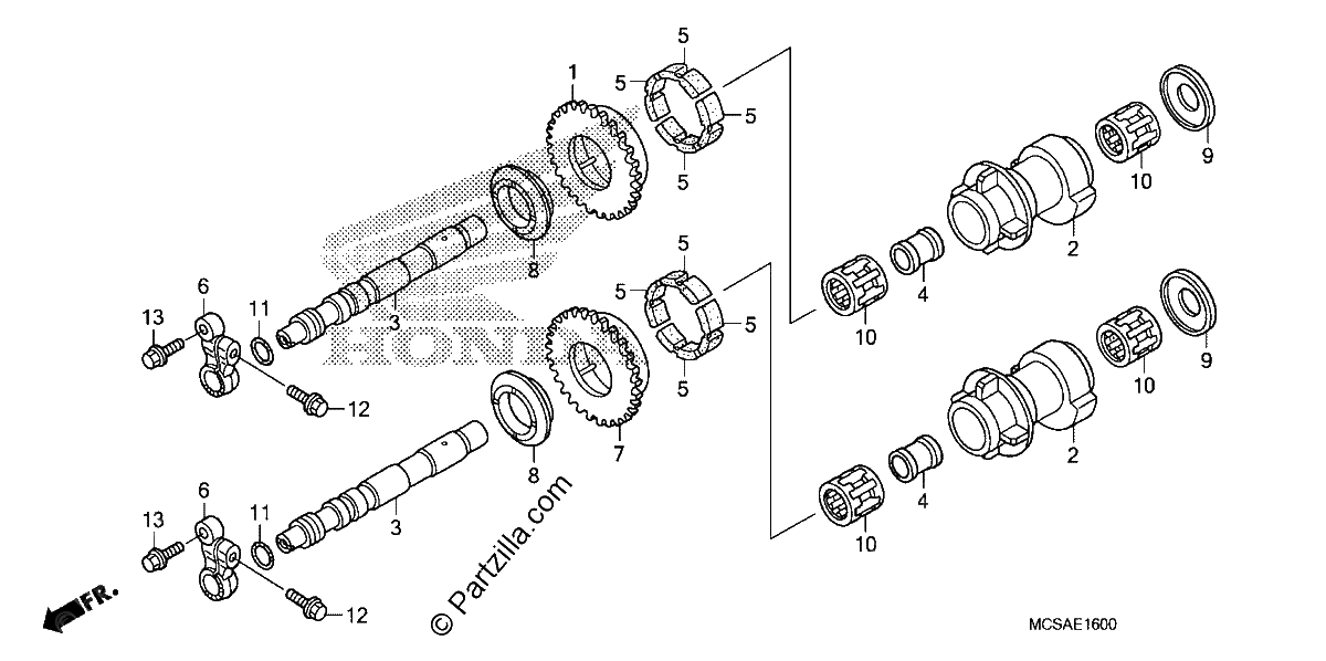 Diagrama de BALANCER SHAFT