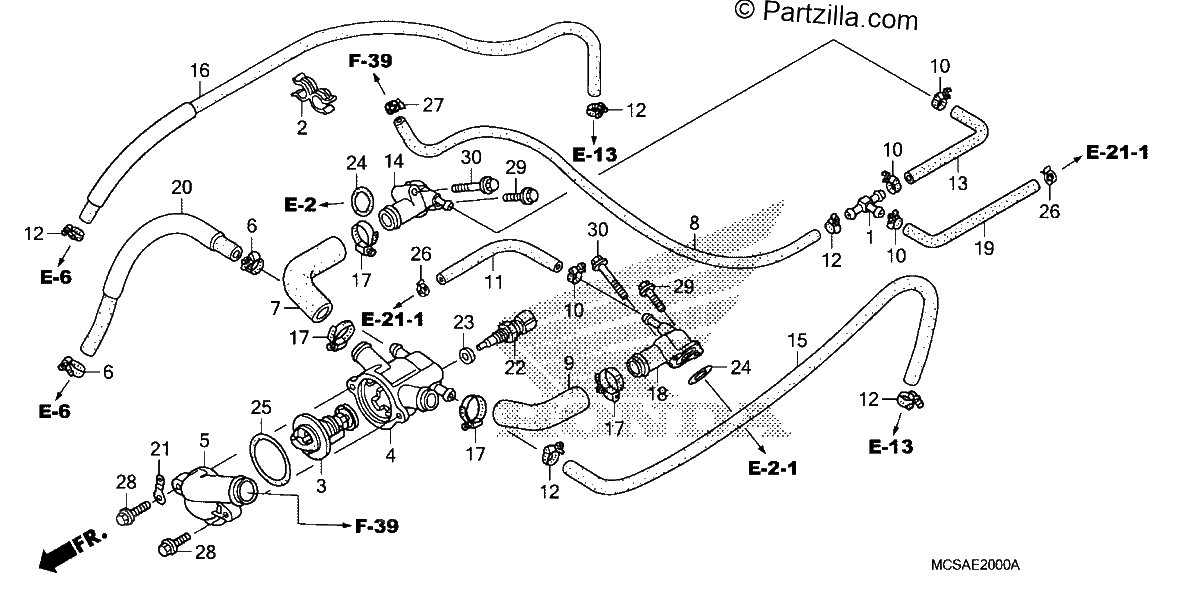 Diagrama de WATER PIPE