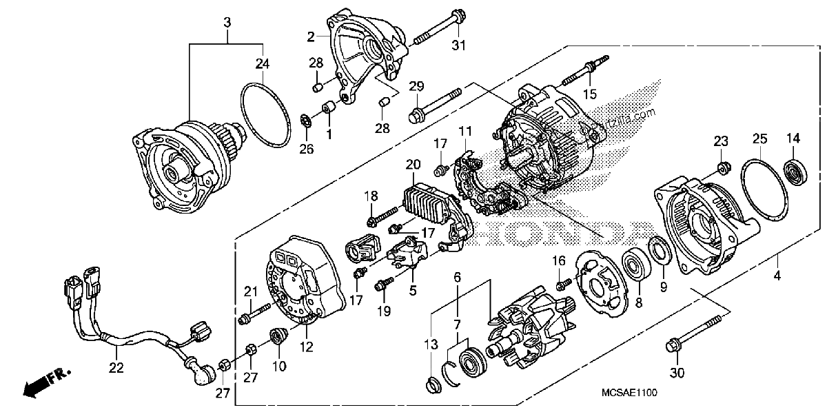 Diagrama de ALTERNATOR