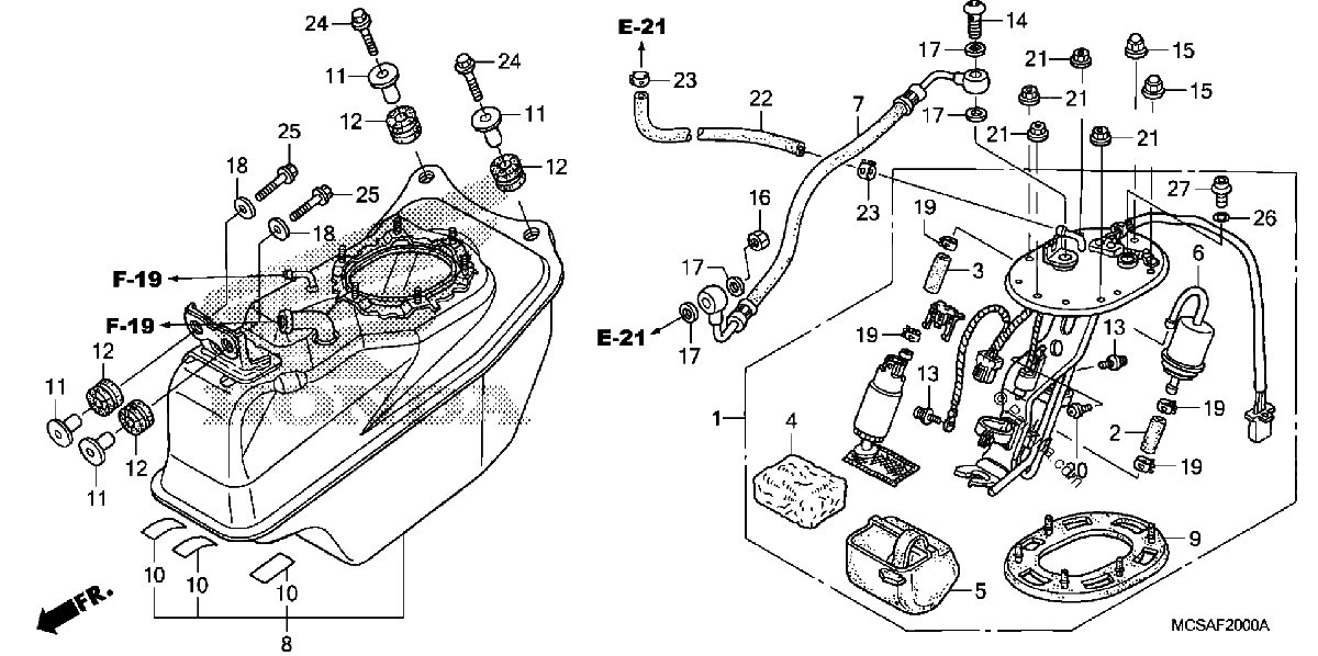 Diagrama de FUEL PUMP