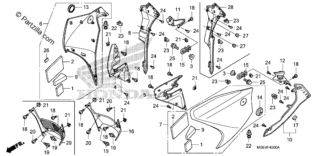 Diagrama de MIDDLE COWL