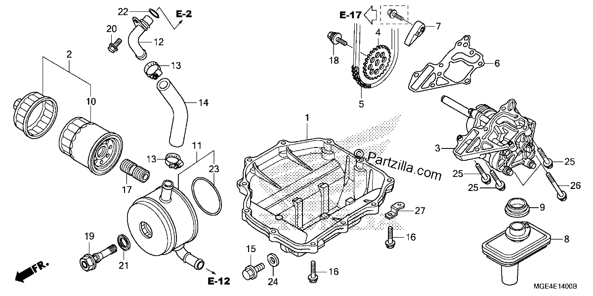 Diagrama de OIL PUMP 1