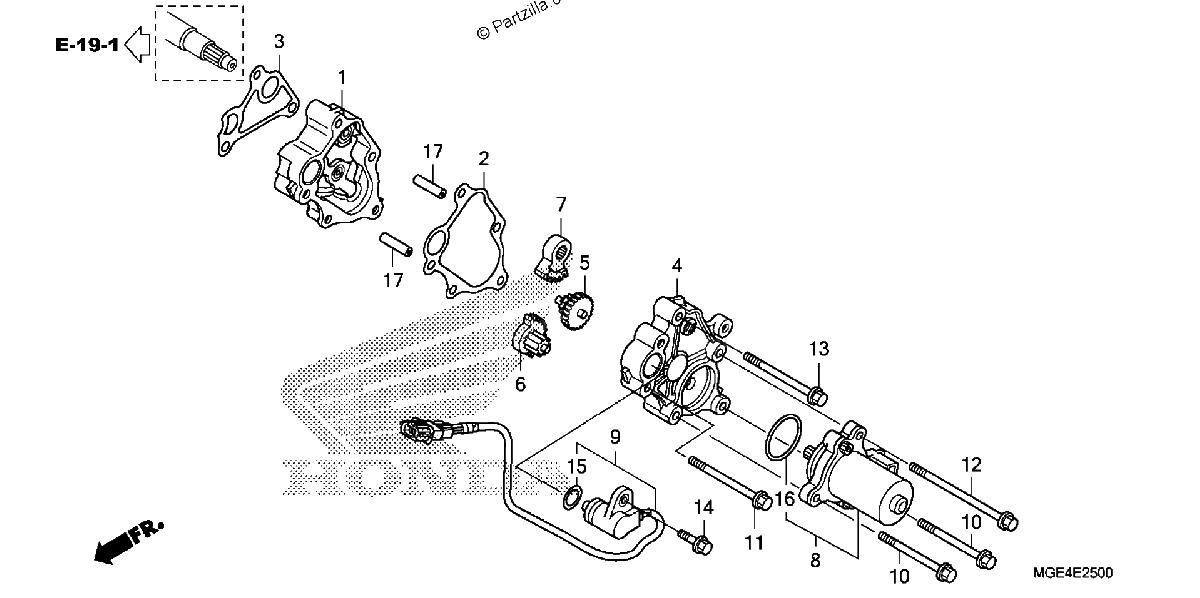 Diagrama de REDUCTION GEAR