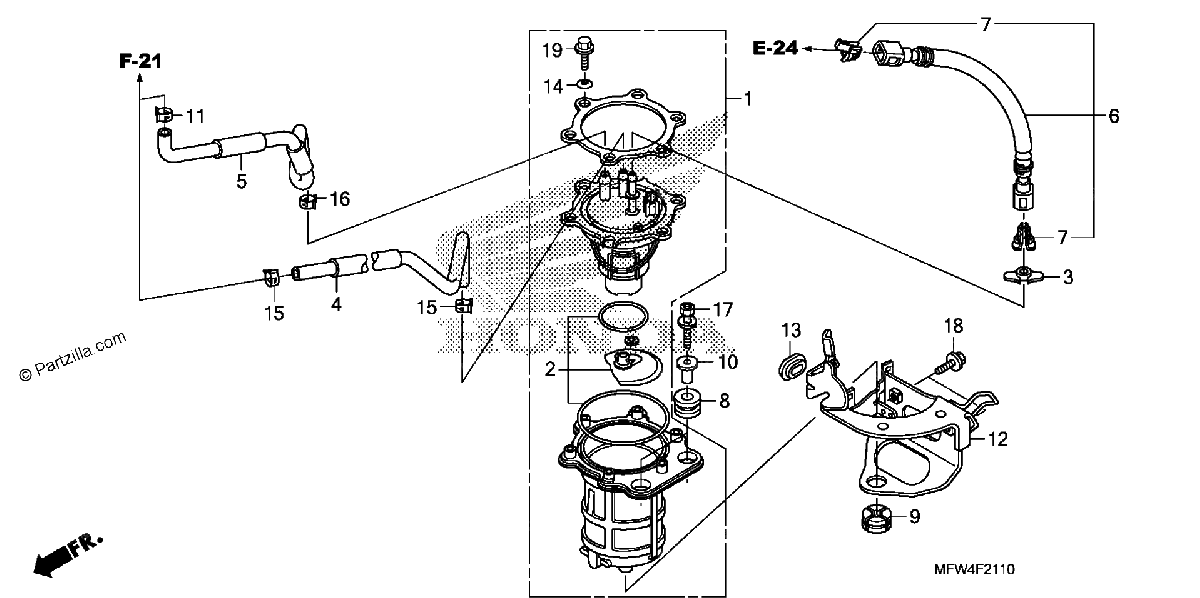 Diagrama de FUEL PUMP