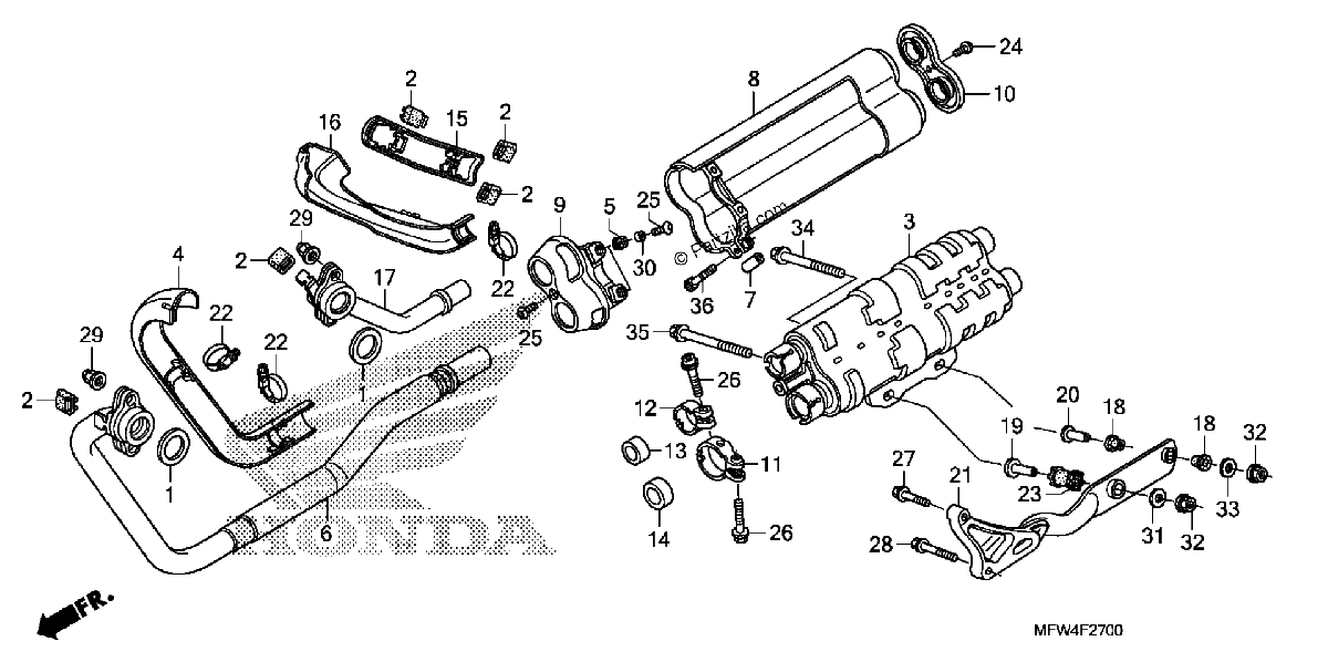 Diagrama de MUFFLER