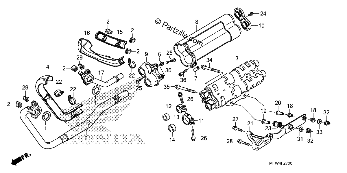 Diagrama de MUFFLER