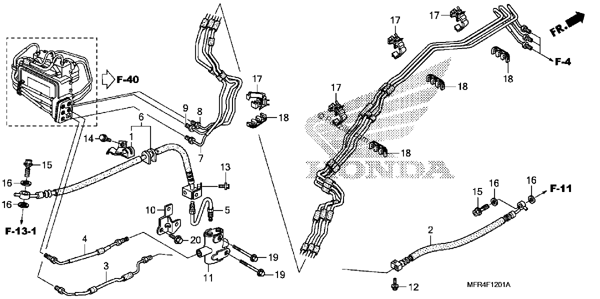 Diagrama de BRAKE LINE 2