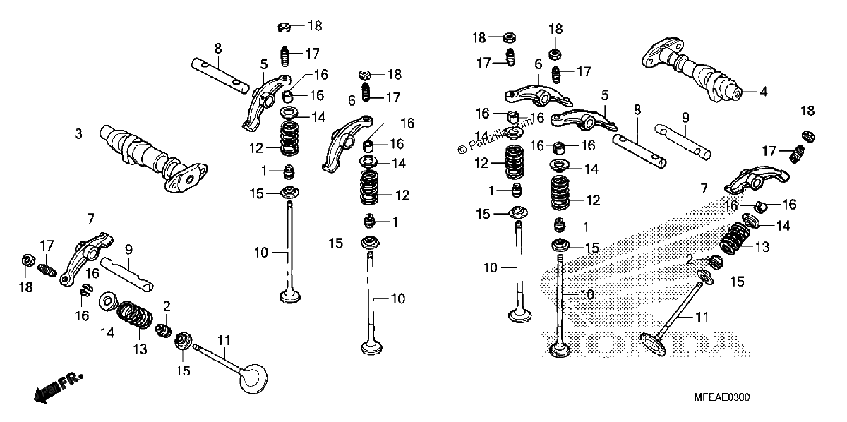 Diagrama de CAMSHAFT
