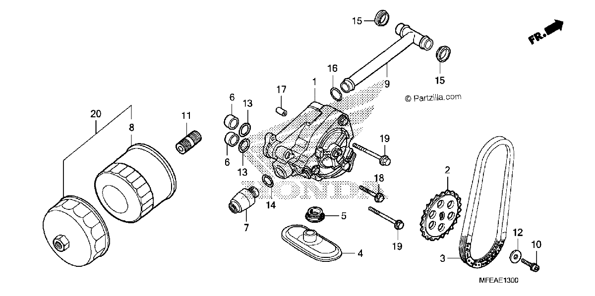 Diagrama de OIL PUMP