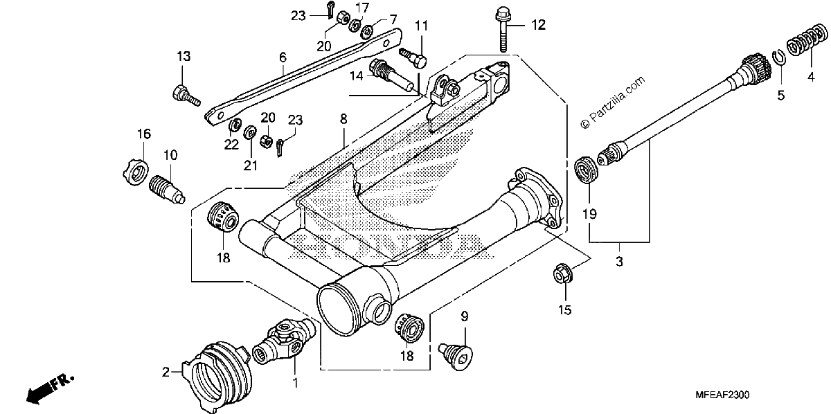 Diagrama de SWINGARM