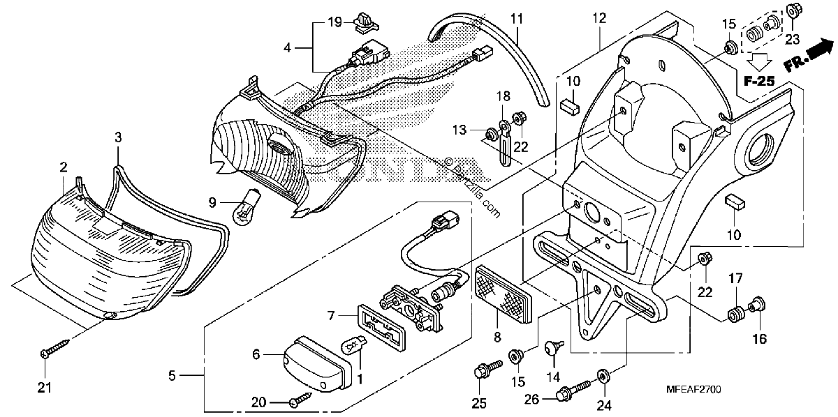Diagrama de TAILLIGHT
