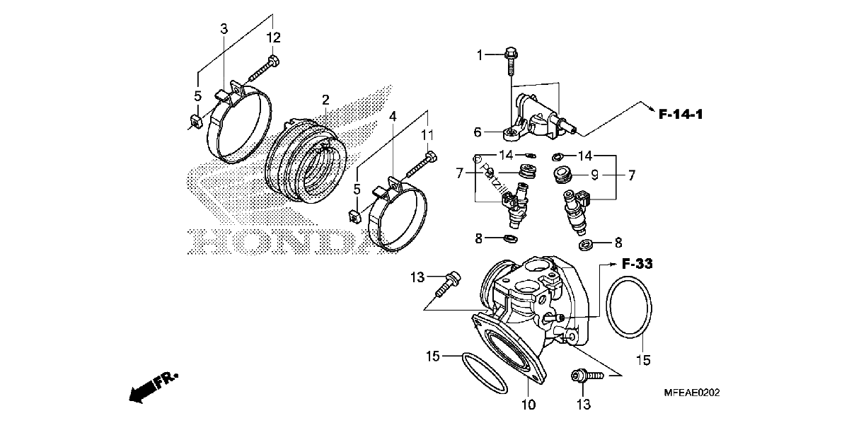 Diagrama de INTAKE MANIFOLD
