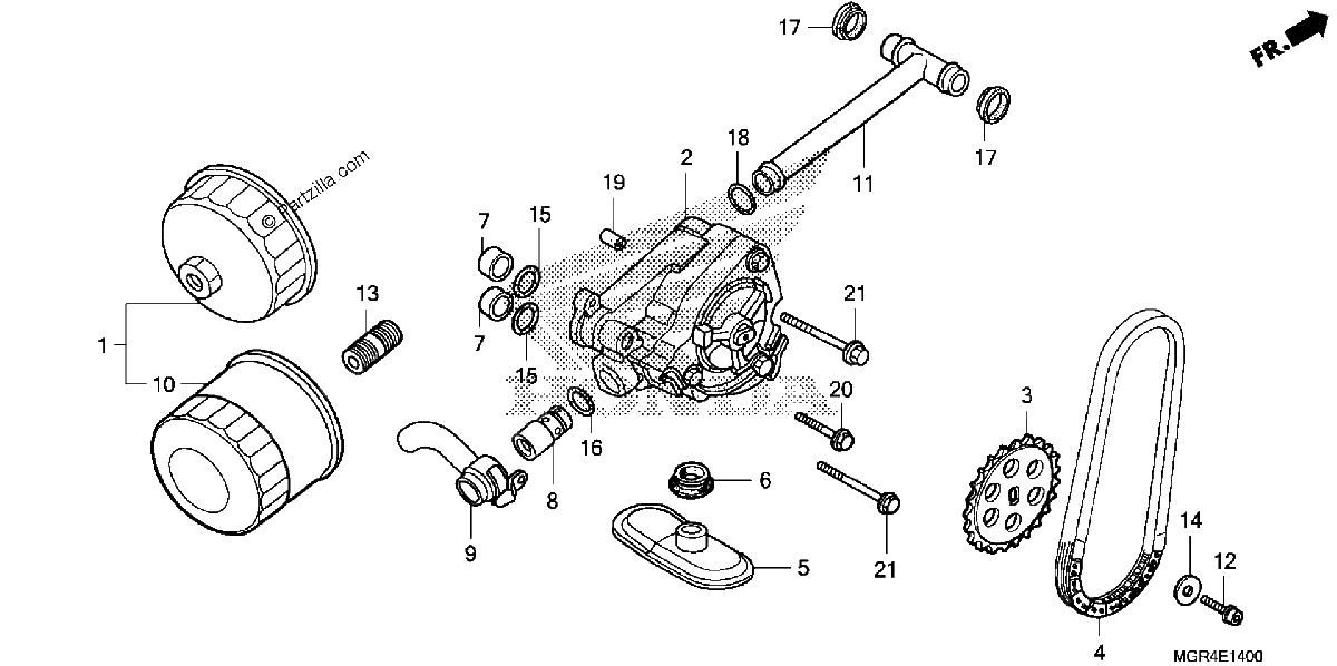 Diagrama de OIL PUMP