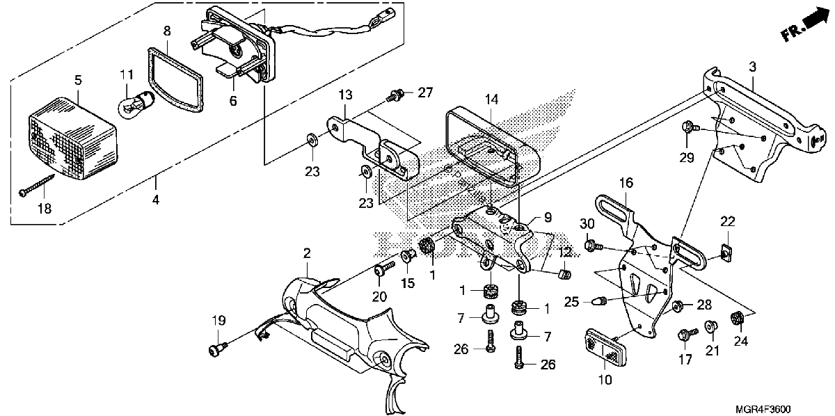 Diagrama de TAILLIGHT