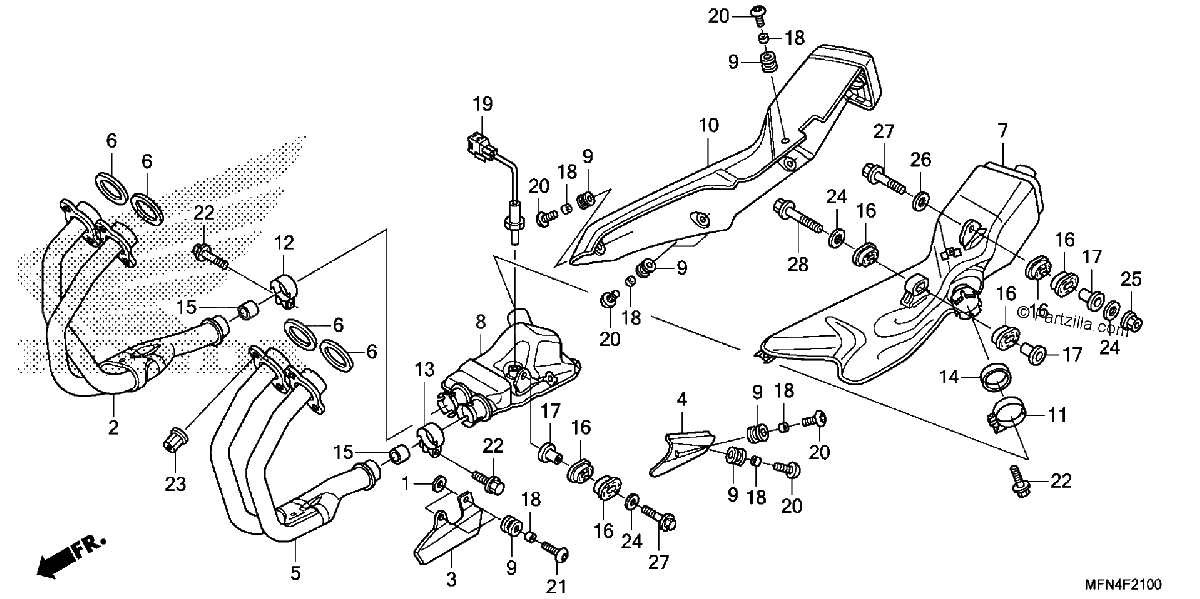 Diagrama de MUFFLER
