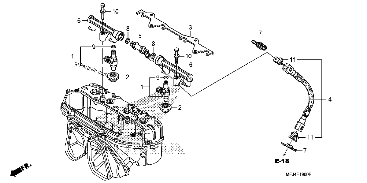 Diagrama de FUEL INJECTOR