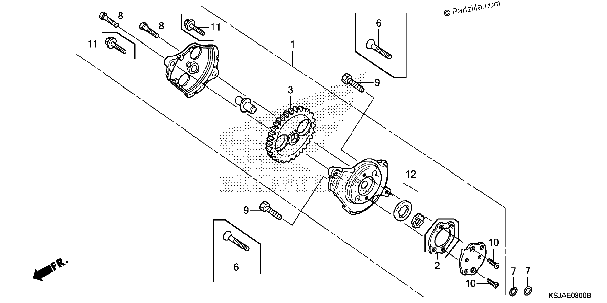 Diagrama de OIL PUMP