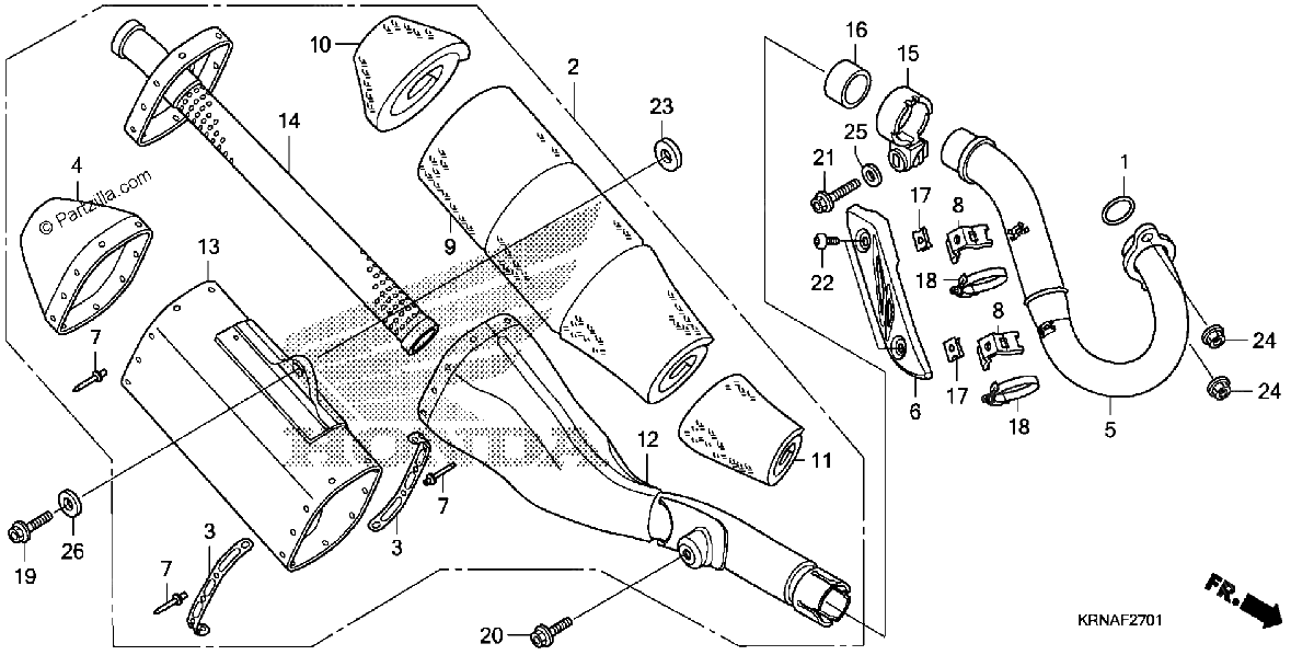 Diagrama de MUFFLER 2