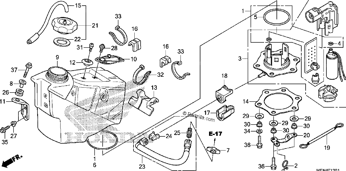 Diagrama de FUEL TANK 2