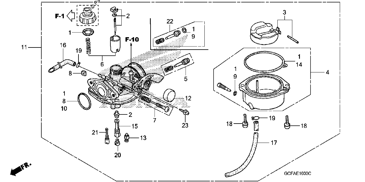 Diagrama de CARBURETOR