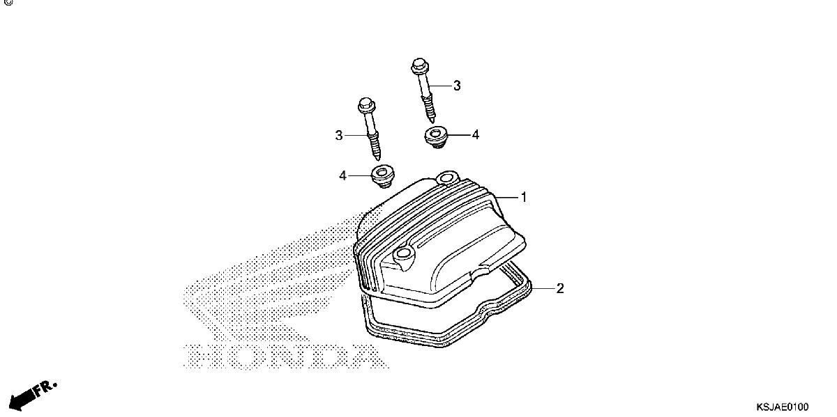 Diagrama de CYLINDER HEAD COVER