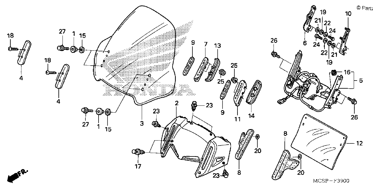 Diagrama de WINDSCREEN