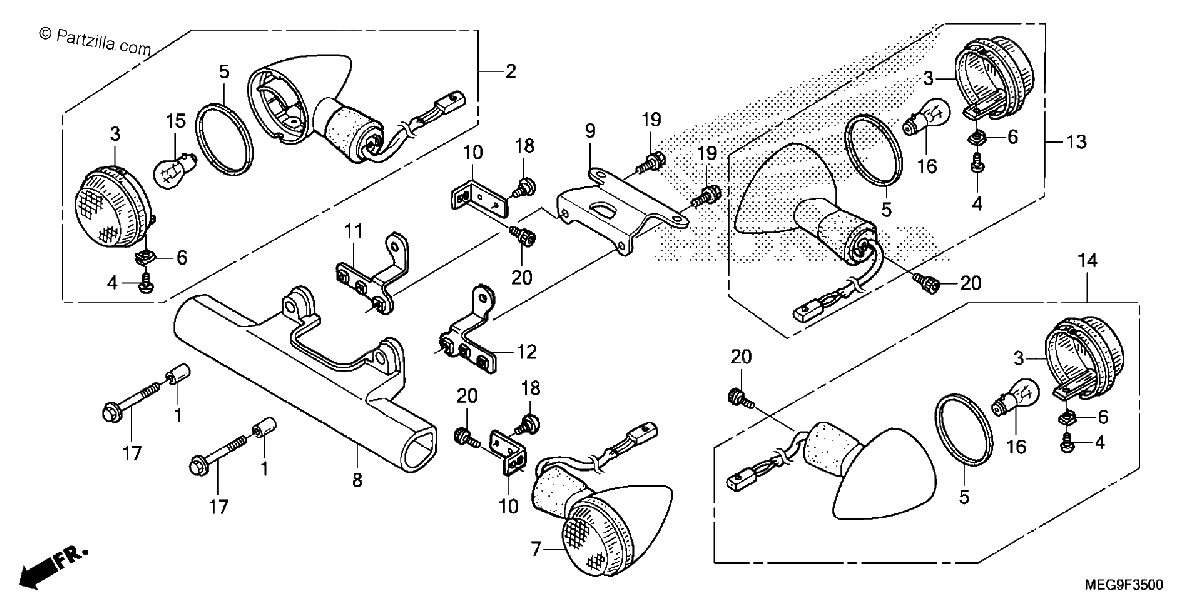 Diagrama de TURN SIGNAL 1