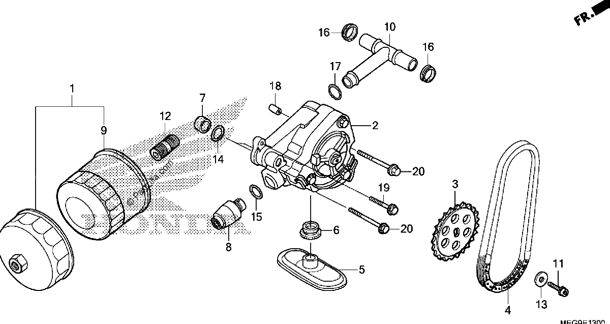 Diagrama de OIL PUMP