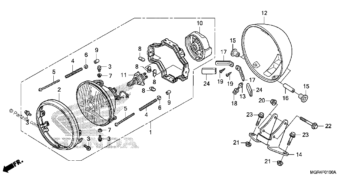 Diagrama de HEADLIGHT
