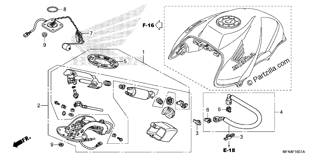 Diagrama de FUEL PUMP