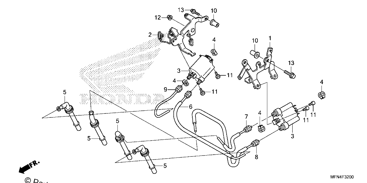Diagrama de IGNITION COIL