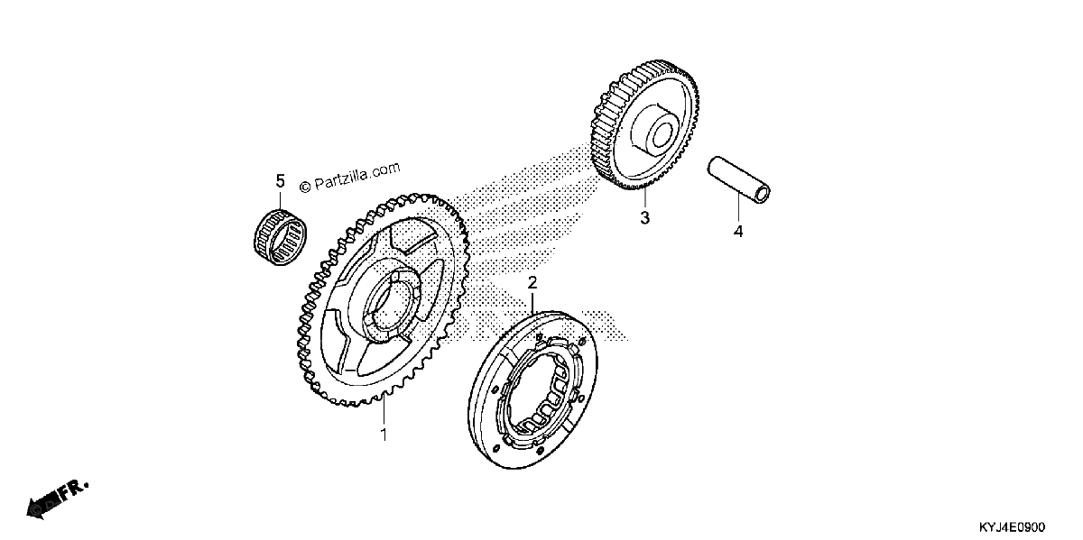 Diagrama de STARTING CLUTCH