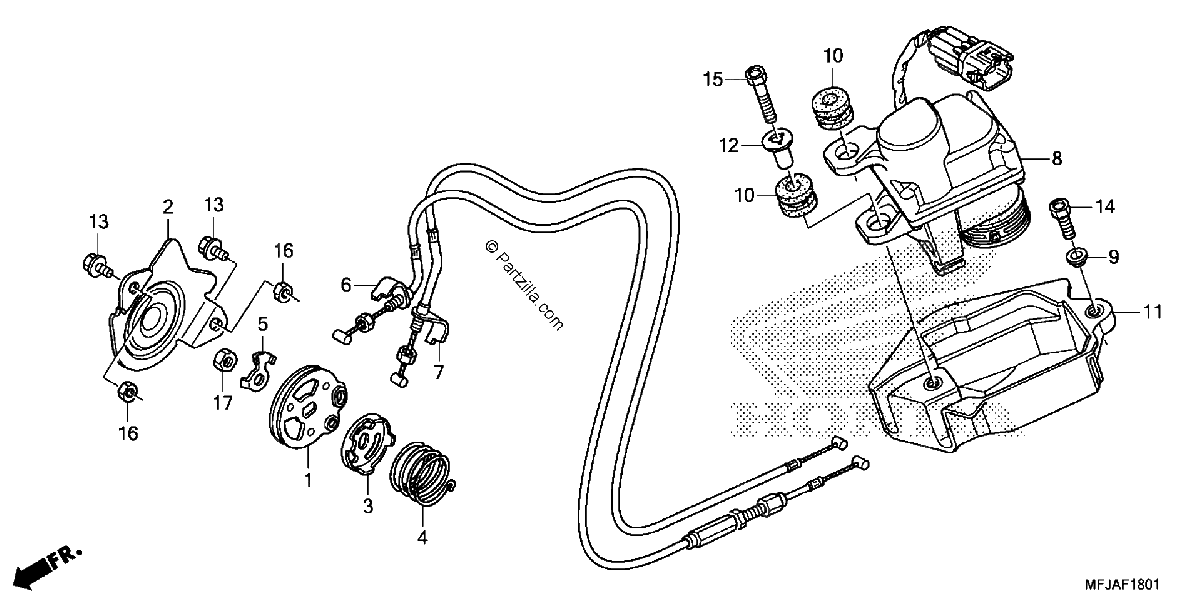 Diagrama de SERVO MOTOR