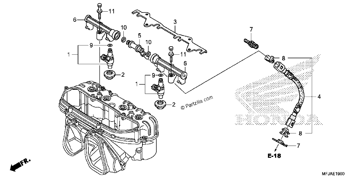 Diagrama de FUEL INJECTOR