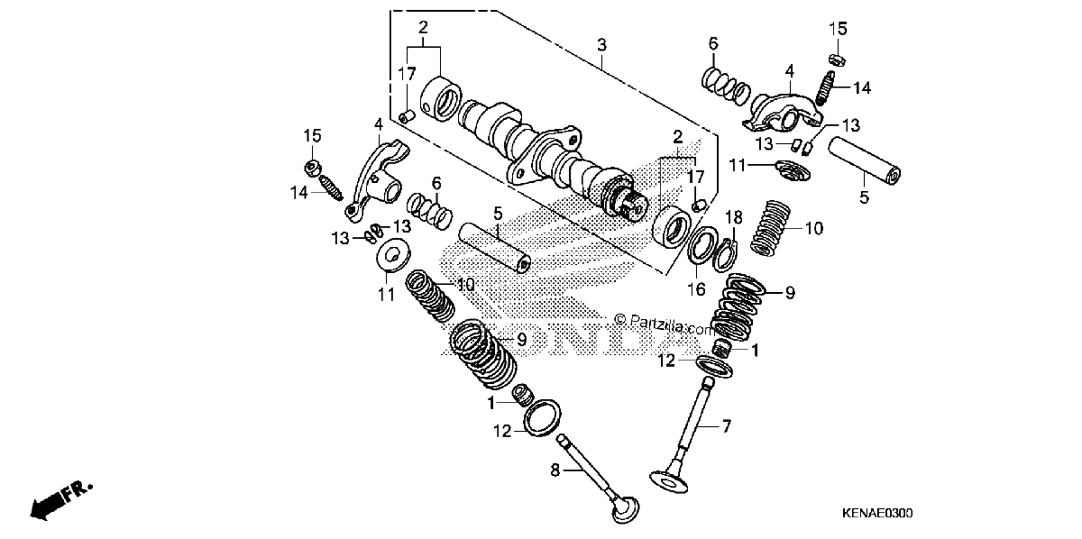 Diagrama de CAMSHAFT