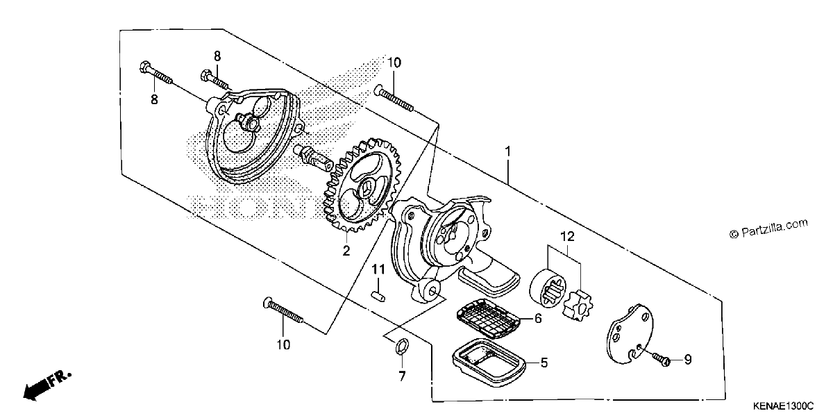Diagrama de OIL PUMP