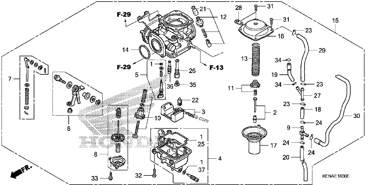 Diagrama de CARBURETOR