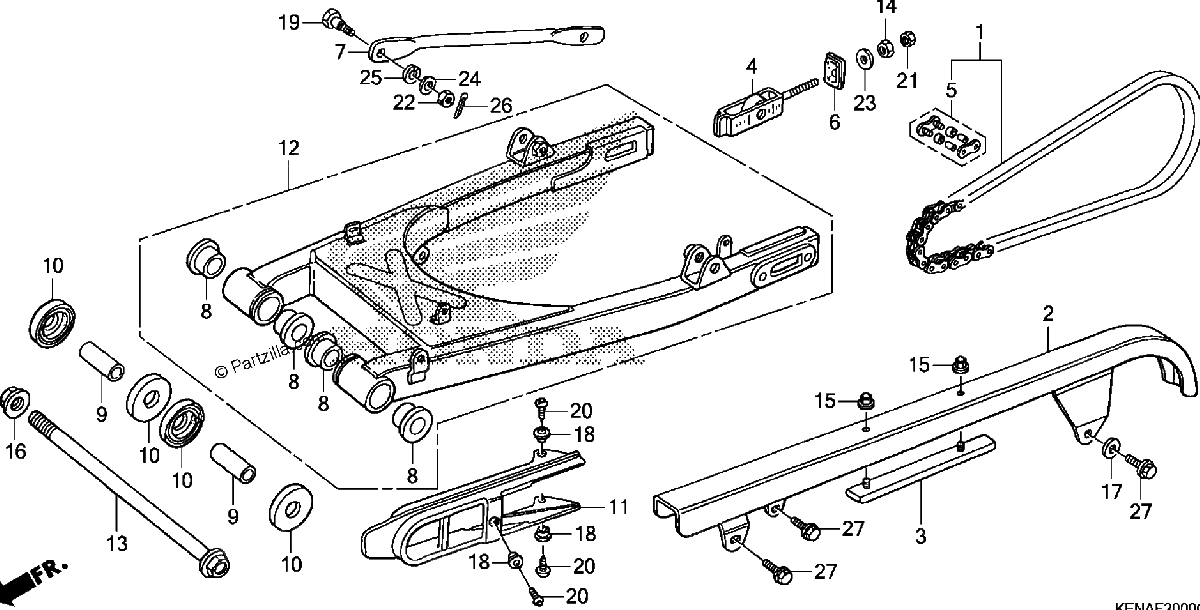 Diagrama de SWINGARM