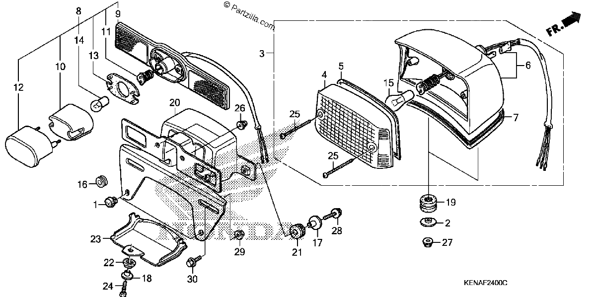 Diagrama de TAILLIGHT