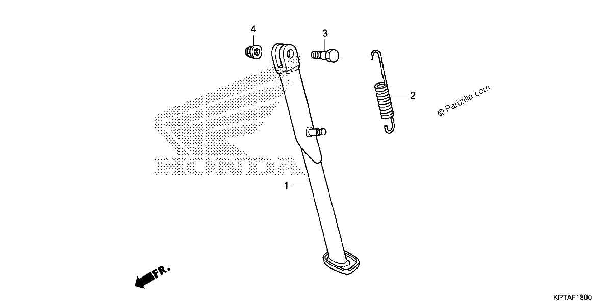 Diagrama de SIDE STAND