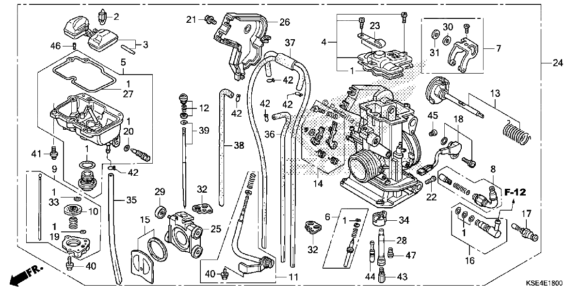 Diagrama de CARBURETOR