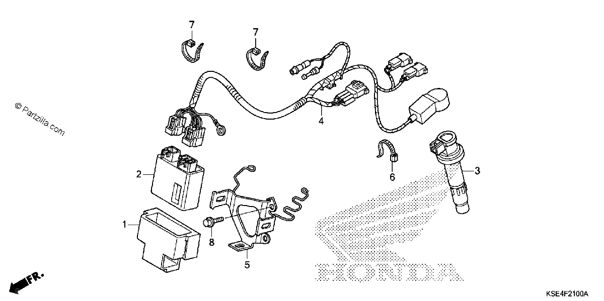 Diagrama de WIRE HARNESS
