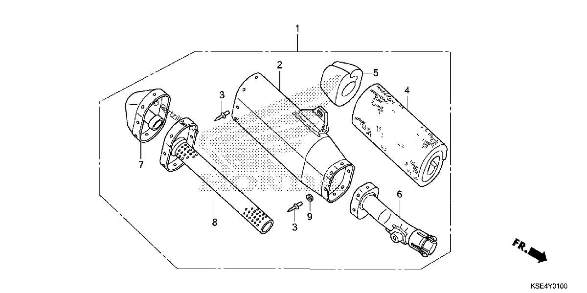 Diagrama de MUFFLER AMA REGULATION